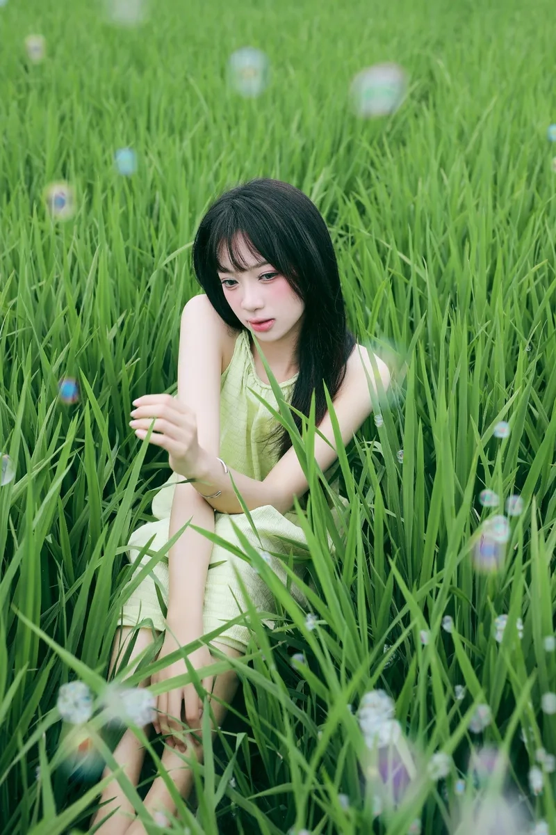 Gái nông thôn không trang điểm