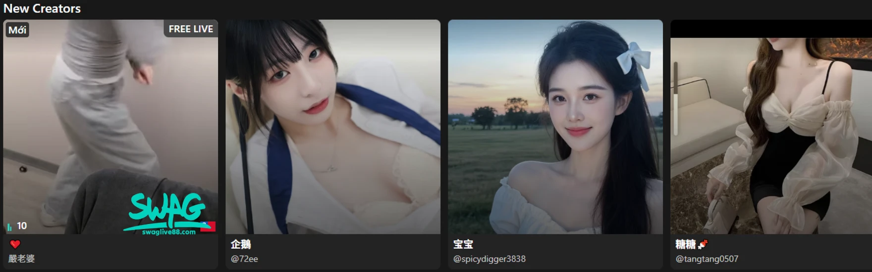 Swaglive – Livestream Hot Mỗi Ngày
