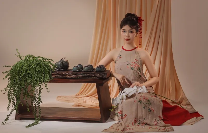 bộ sưu tập gái xinh yếm đa dạng phong cách