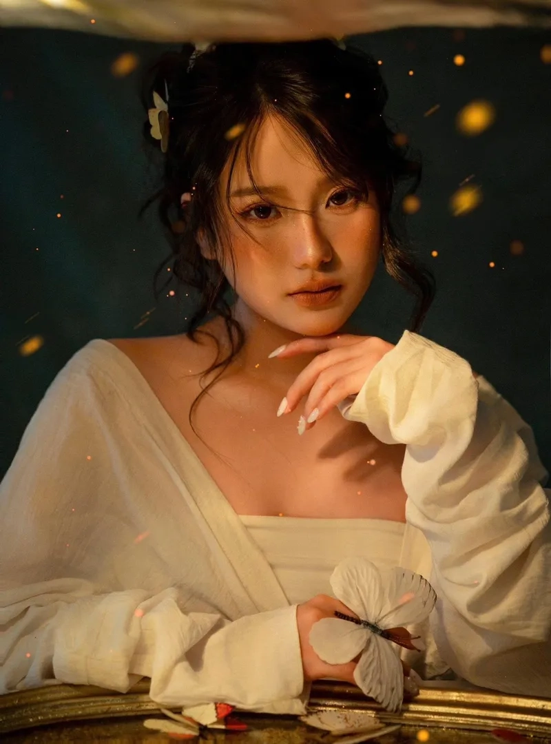Gái xinh làm avatar mang nét đẹp dịu dàng